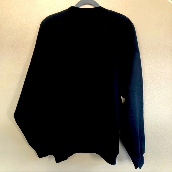 Ink Pixi It’s a Howard Thing Graphic Black Oversized Sweatshirt Size XL (46-48) - Picture 2 of 11